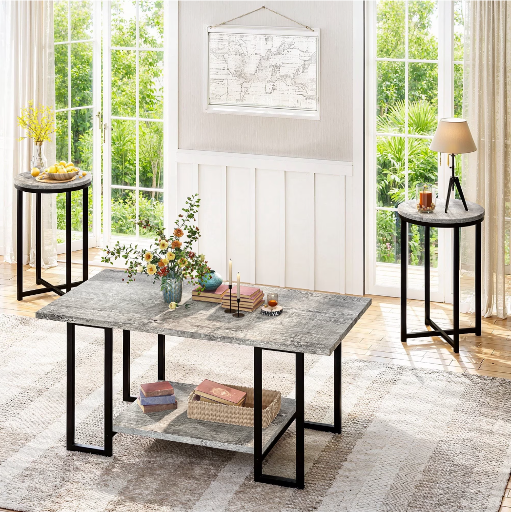 Baxluxe Coffee Table Set of 3