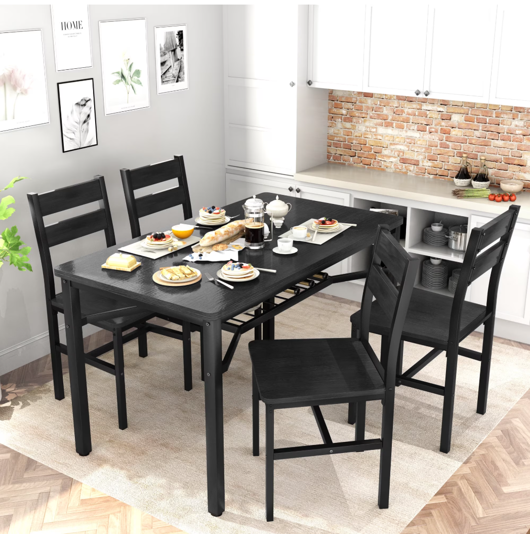 Baxluxe 4-person dining table set