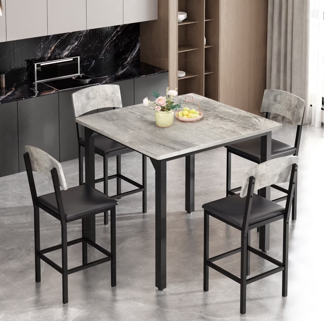 Baxluxe Dining Table Set for 4