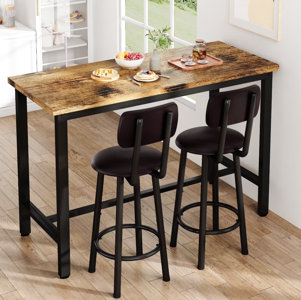 Baxluxe Bar Table Set for 2