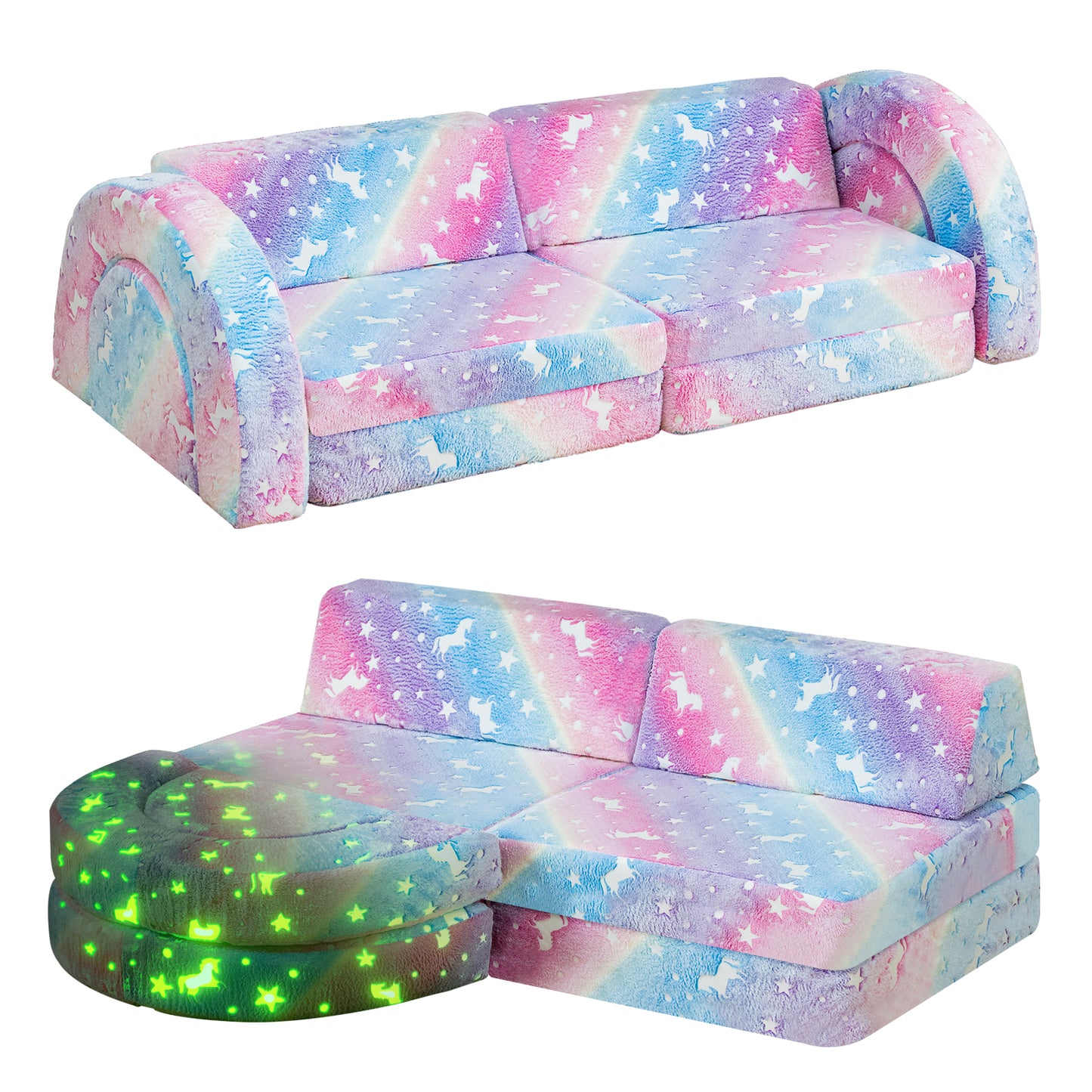 Stmoze Nugget sofa, modular game sofa, convertible game castle sofa, instant rebound 28D foam sofa, game room sofa, bedroom furniture