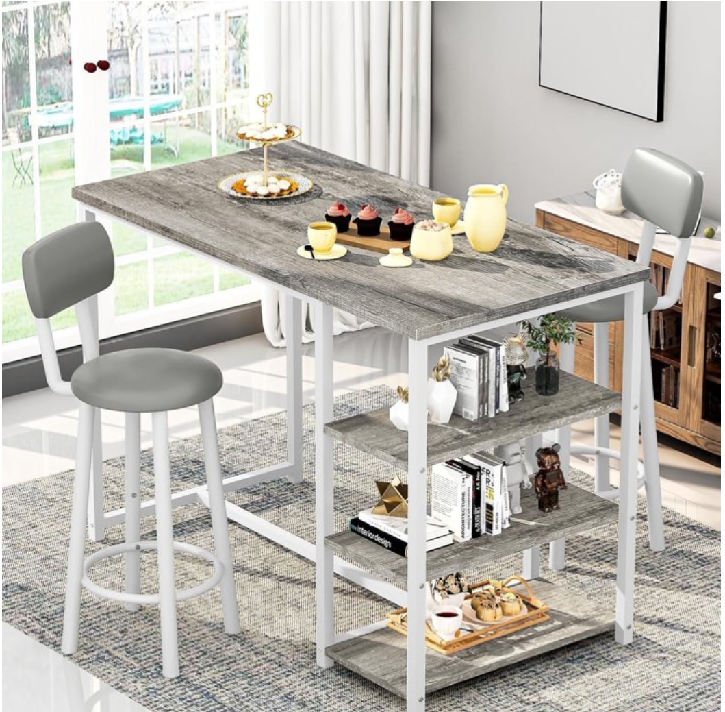 Baxluxe 2-person dining table set